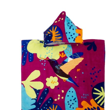 PONCHO NIÑA 48489 DEEP TROPIC TUC TUC