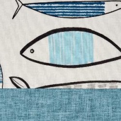 Paz RodrÍguez | Saco silla universal estampado peces | Colección Piscis 2
