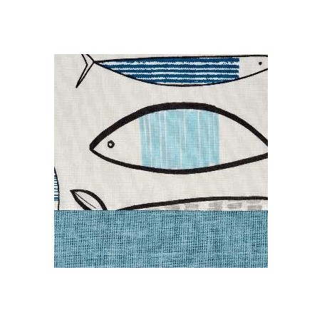 Paz RodrÍguez | Saco silla universal estampado peces | Colección Piscis