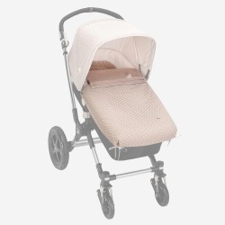 Colcha con saco base para capazo de la colección Divina de Paz Rodriguez