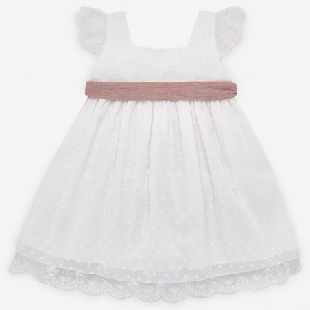 Vestido Plumeti Paz Rodríguez de Ceremonia ? Fabricado en España
