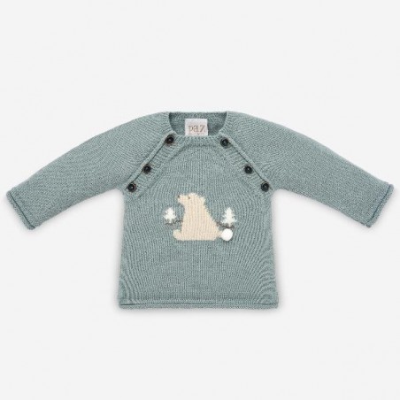 Jubón de punto para bebé Colección Polar PAZ Rodríguez | Ref. 10977