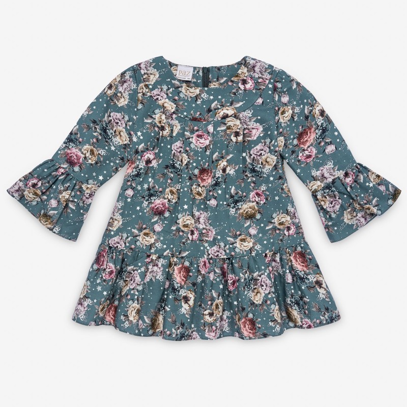Vestido de flores niña Casiopea Paz Rodríguez