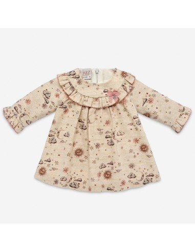 Vestido de tela niña LUNA Paz Rodríguez