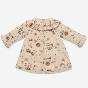 Vestido de tela niña LUNA Paz Rodríguez 2