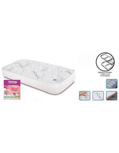 Colchón de muelles 5* Viscolastica para cuna de 120x60