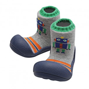 ZAPATO ROBOT CON RAYAS  ATTIPAS