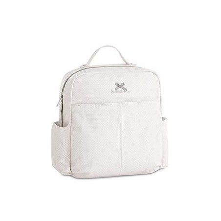 MOCHILA ECOPIEL ESTAMPADA DOTS PIRULOS