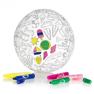 GLOBO PARA COLOREAR Y JUGAR BUBABLOON