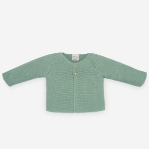 CHAQUETA LARGA BEBÉ COLECCIÓN CEREZAS PAZ RODRÍGUEZ