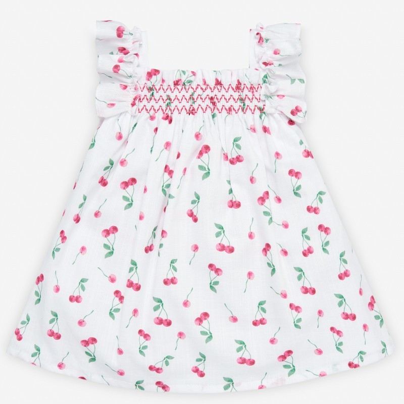 VESTIDO TIRANTES COLECCION CEREZAS PAZ RODRIGUEZ . REF.  25341