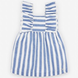 VESTIDO NIÑA RAYAS ISCHIA PAZ RODRIGUEZ