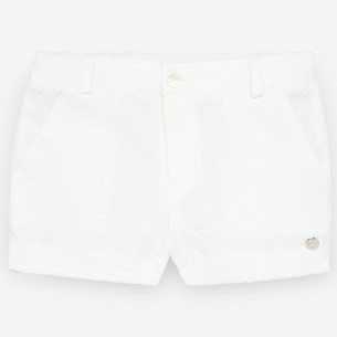 PANTALON CORTO DE PIQUE DIBUJADO COLECCION  ISCHIA PAZ RODRIGUEZ Ref. 25415
