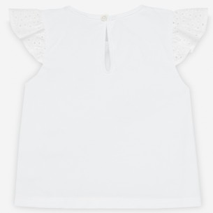 CAMISETA NIÑA CON FLORES COLECCION ISCHIA  PAZ RODRIGUEZ Ref. 29412 2