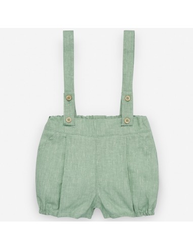PANTALON CORTO DE TIRANTES COLECCION CEREZAS PAZ RODRIGUEZ Ref. 25352