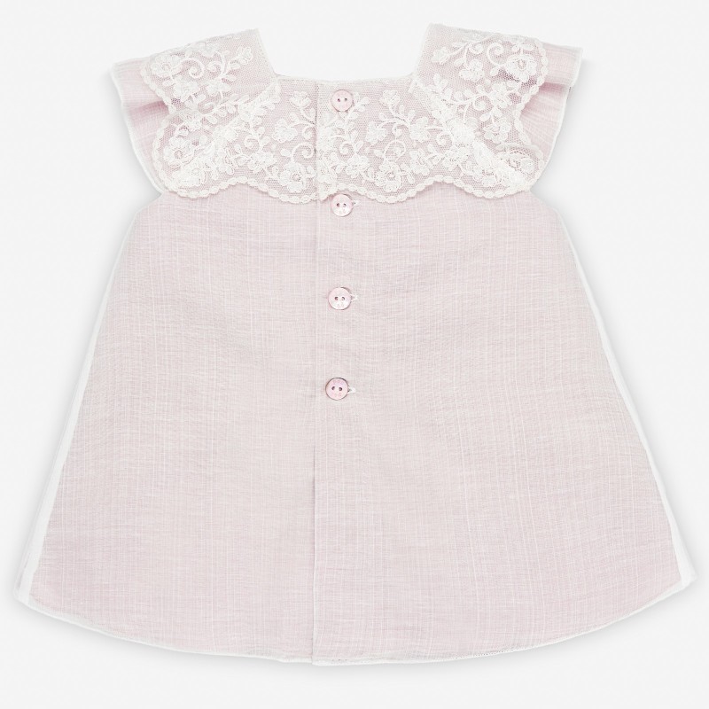 VESTIDO CON PUNTILLA MALIA PAZ RODRIGUEZ