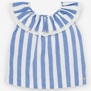BLUSON INFANTIL RAYAS COLECCION ISCHIA  PAZ RODRIGUEZ Ref. 25414