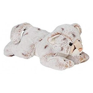 LEOPARDO DE NIEVE 30 CM DE PELUCHE  HISTOIRE D'OURS ref  2802304
