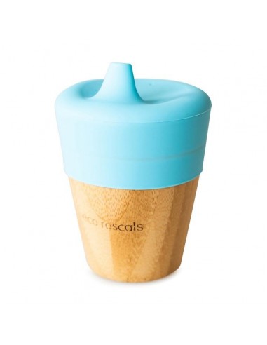 VASO BAMBOO ECO 190 ML + TAPA RASCALS