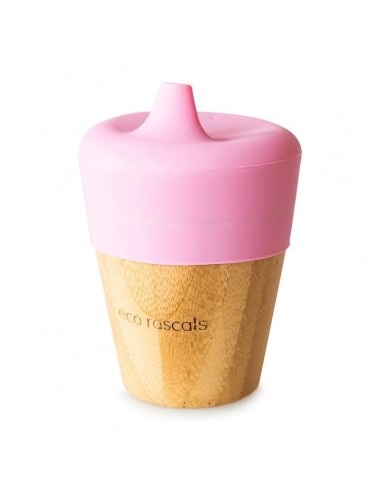 VASO BAMBOO ECO 190 ML + TAPA RASCALS