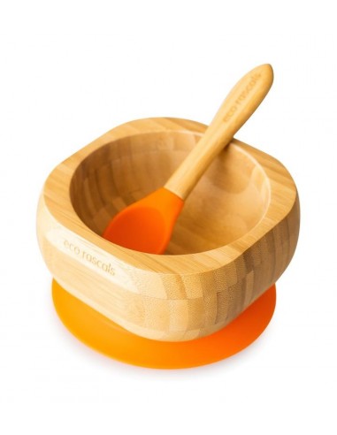 BOL BAMBOO ECO + CUCHARA RASCALS