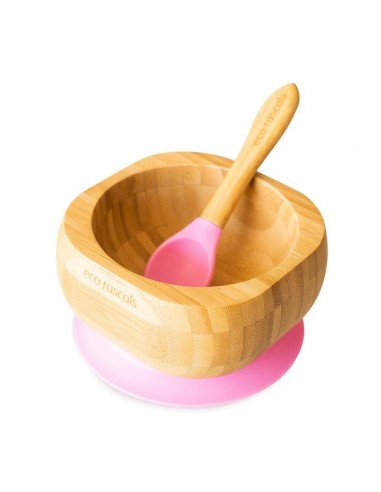 BOL BAMBOO ECO + CUCHARA RASCALS