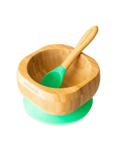 BOL BAMBOO ECO + CUCHARA RASCALS