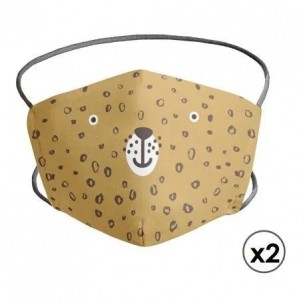 Mascarilla para niños reutilizable | PACK de 2 | Bimbi Dreams 2