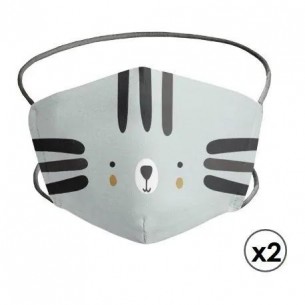 Mascarilla para niños reutilizable | PACK de 2 | Bimbi Dreams
