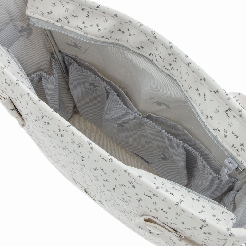 BOLSO PANERA COLECCION  HANA GRIS DE CAMBRASS