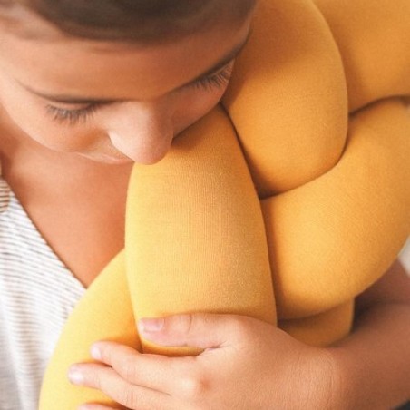 PROTECTOR DE CUNA TRENZA ALGODÓN MAMINEBABA