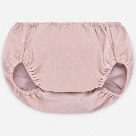 Braga de crepe bordado para bebé ALBA PAZ Rodríguez Ref. 25683