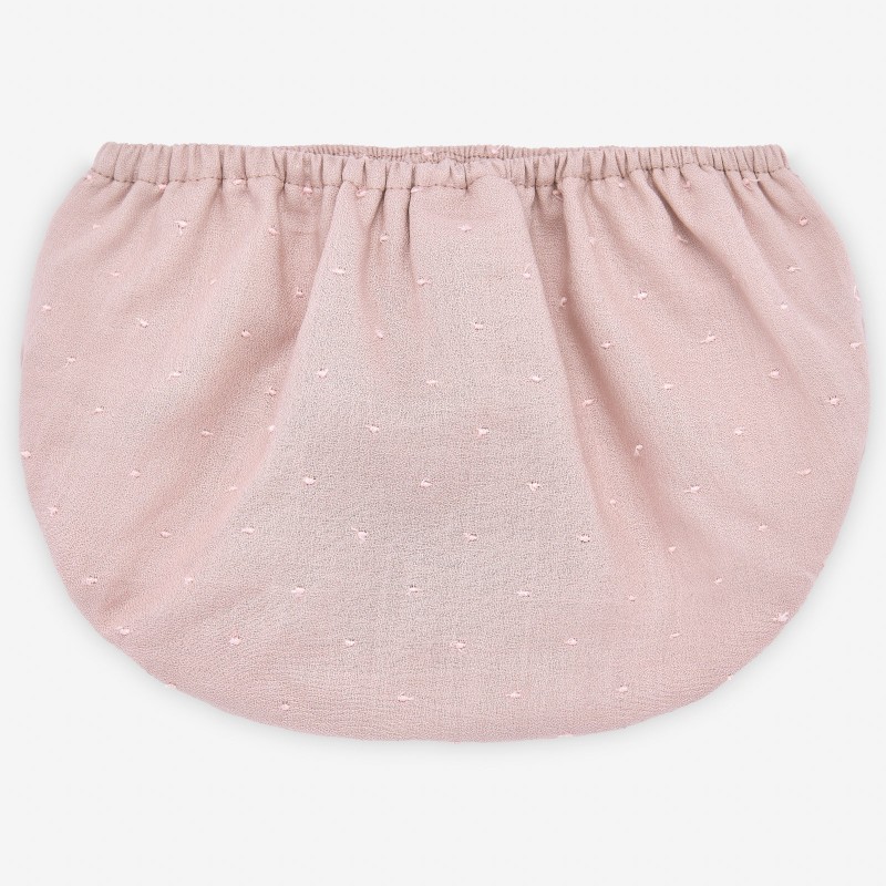 Braga de crepe bordado para bebé ALBA PAZ Rodríguez Ref. 25683