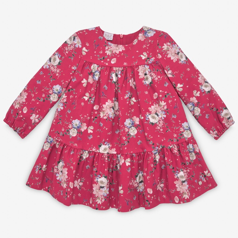 Vestido estampado flores niña CABAÑA PAZ Rodríguez