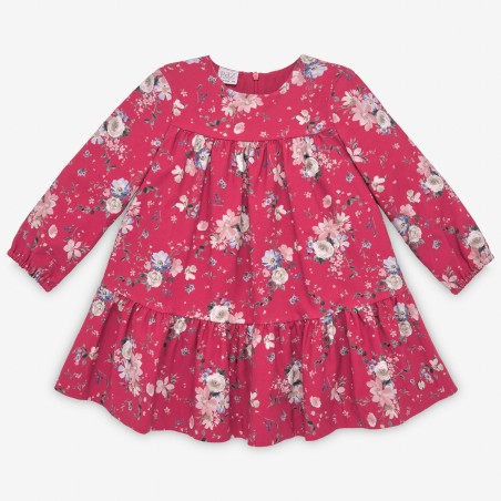 Vestido estampado flores niña CABAÑA PAZ Rodríguez