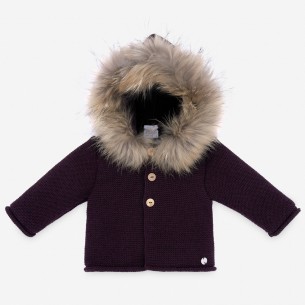 CHAQUETON CON PELO BEBÉ 10743 ESENCIAL PAZ RODRIGUEZ