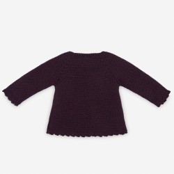 Jubón cruzado de punto bobo Pradera Paz Rodriguez. Ref. 30149 2