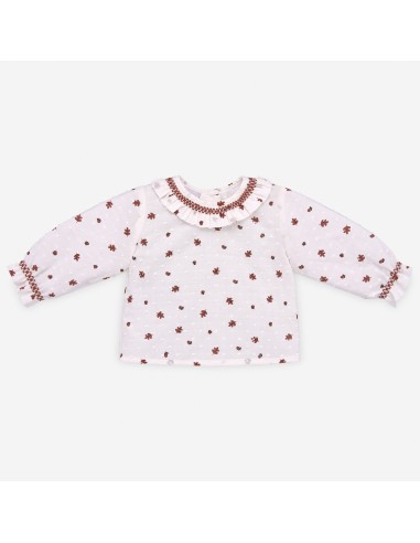 Blusa algodón Bellota Paz Rodriguez. Ref. 35225