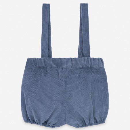 PANTALON CORTO CON TIRANTES CIERVO 35186 PAZ RODRIGUEZ