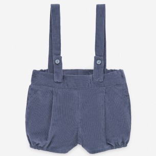 PANTALON CORTO CON TIRANTES CIERVO 35186 PAZ RODRIGUEZ