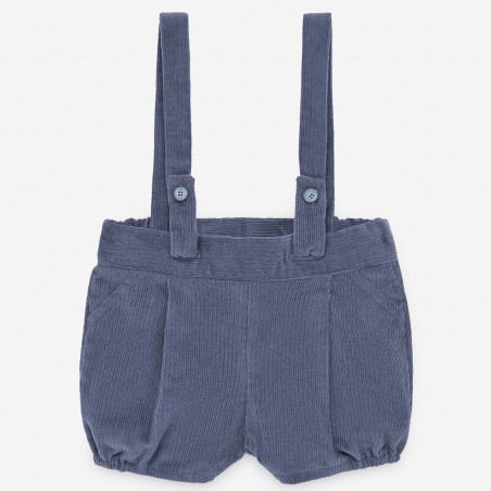 PANTALON CORTO CON TIRANTES CIERVO 35186 PAZ RODRIGUEZ